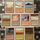 1x PROXY Set Revised Dual Lands Mtg 10 cards Underground Sea Volcanic Island Tropical Bayou Tundra