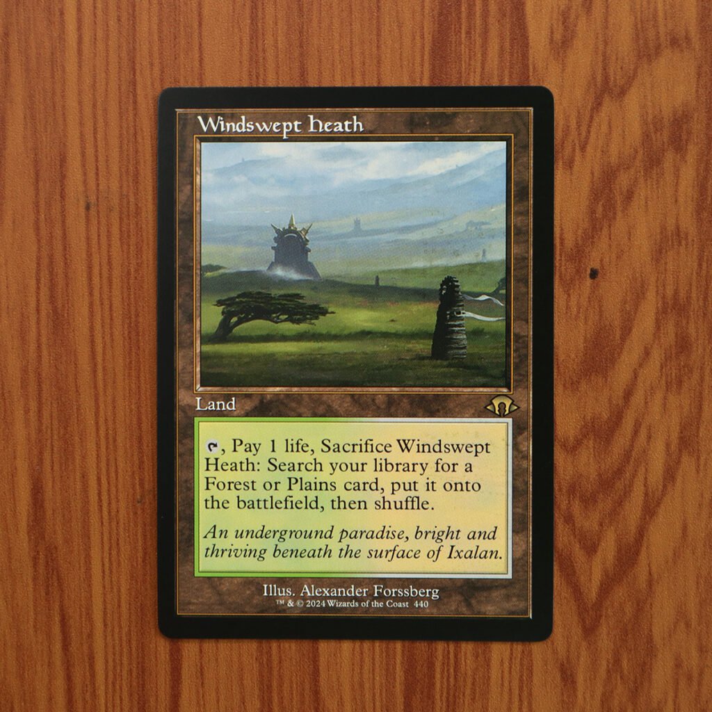 1x Mtg Proxy Windswept Heath #440 Modern Horizons 3 (MH3)