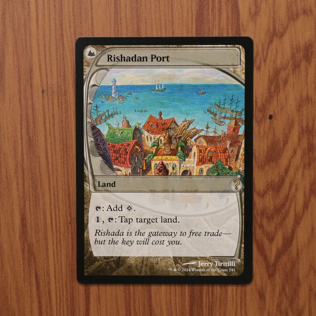 1x Mtg Proxy Rishadan Port #241 Mystery Booster 2 (MB2) magic the gathering
