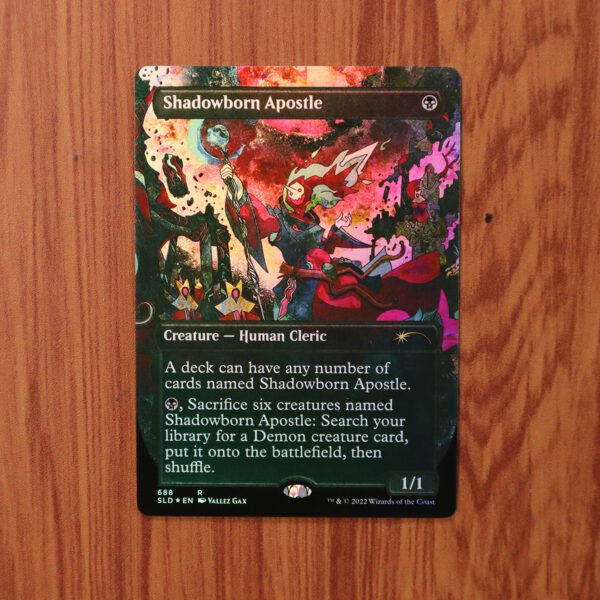 1x Mtg Proxy FOIL Shadowborn Apostle #688 SLD foil magic the gathering proxy