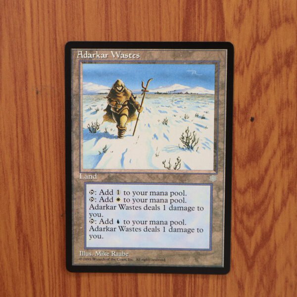1x Mtg Proxy Adarkar Wastes ICE magic the gathering proxy mtg cards