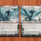 1x Mtg Proxy Ugin, Eye of the Storms #382 TDM double face card magic the gathering