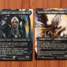 1x Mtg Proxy Sephiroth, Fabled SOLDIER #317 FIN double face card magic the gathering