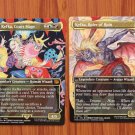 1x Mtg Proxy Kefka, Court Mage Kefka, Ruler of Ruin #322 FIN double face card