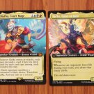 1x Mtg Proxy Kefka, Court Mage Kefka, Ruler of Ruin #496 FIN double face card
