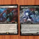 1x Mtg Proxy Vincent Valentine Galian Beast #454 FIN double face card