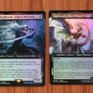 1x Mtg Proxy FOIL Sephiroth, Fabled SOLDIER Sephiroth, One-Winged Angel #451 FIN Foil