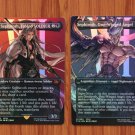 1x Mtg Proxy FOIL Sephiroth, Fabled SOLDIER Sephiroth, One-Winged Angel #382 FIN Foil