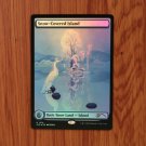 1x Mtg Proxy FOIL Snow-Covered Island #1474 Secret Lair Drop SLD Foil