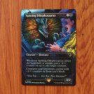 1x Mtg Proxy FOIL Spitting Dilophosaurus #3 REX Foil magic the gathering