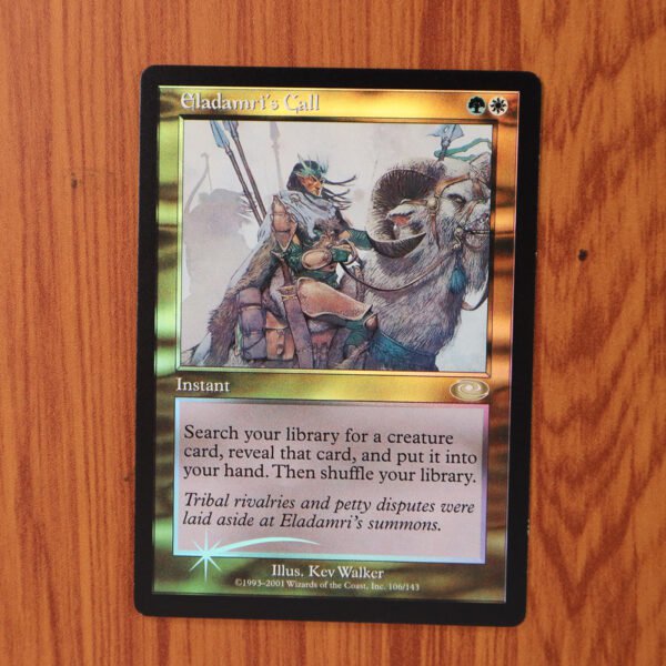 1x Mtg Proxy FOIL Eladamri&acirc;��s Call #106 PLS Foil magic the gathering proxy mtg