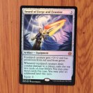 1x Mtg Proxy FOIL Sword of Forge and Frontier #244 one Foil magic the gathering