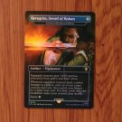1x Mtg Proxy FOIL Sword of Hearth and Home Herugrim, Sword of Rohan #354 LTC Tales of Middle-earth