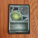 1x Mtg Proxy FOIL Crucible of Worlds #558 2X2 Double Masters 2022 Etched Foil