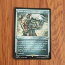 1x Mtg Proxy FOIL Sword of Feast and Famine #261 ACR Assassin’s Creed Etched Foil
