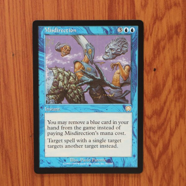 1x Mtg Proxy Misdirection MMQ Mercadian Masques magic the gathering proxy mtg cards