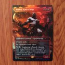 1x Mtg Proxy FOIL Kratos, God of War #2207 SLD Secret Lari Drop Foil magic the gathering 1x Mtg Proxy FOIL Kratos, God of War #2207 SLD Secret Lari Drop Foil magic the gathering