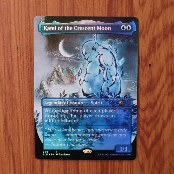 1x Mtg Proxy FOIL Kami of the Crescent Moon #260 SLD Secret Lair Drop Foil