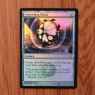 1x Mtg Proxy FOIL Unwinding Clock #164 NPH New Phyrexia Foil magic the gathering