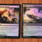 1x Mtg Proxy FOIL Malakir Rebirth // Malakir Mire ZNR Zendikar Rising Foil magic the gathering
