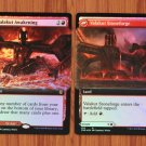 1x Mtg Proxy FOIL Valakut Awakening / Valakut Stoneforge #355 ZNR Zendikar Rising