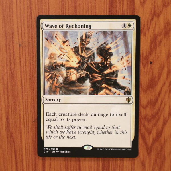 1x Mtg Proxy Wave of Reckoning #79 C16 Commander 2016