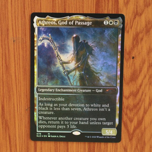 1x Mtg Proxy FOIL Athreos, God of Passage #76 SLD Secret Lair Drop Foil magic the gathering