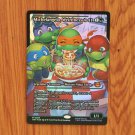 1x Mtg Proxy FOIL Michelangelo, Weirdness to 11 #288 TMT Teenage Mutant Ninja Turtles