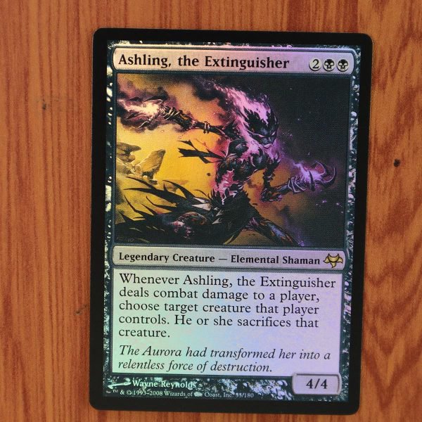 1x Mtg Proxy FOIL Ashling, the Extinguisher #33 EVE Eventide Foil magic the gathering