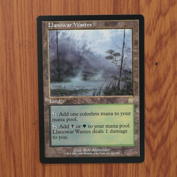 1x Mtg Proxy Llanowar Wastes #141 APC Apocalypse magic the gathering proxy mtg cards