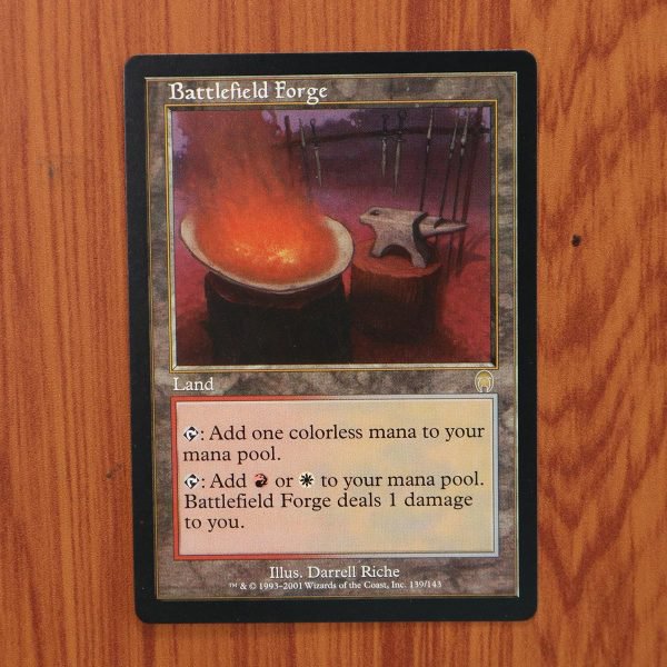 1x Mtg Proxy Battlefield Forge #139 APC Apocalypse magic the gathering proxy mtg cards