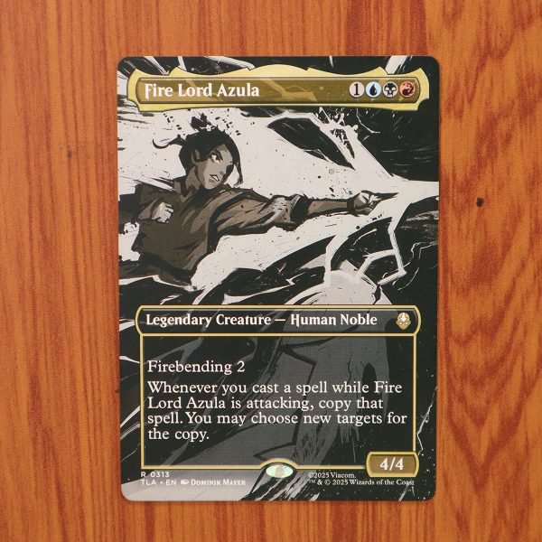 1x Mtg Proxy Fire Lord Azula #313 TLA Avatar: The Last Airbender magic the gathering proxy mtg