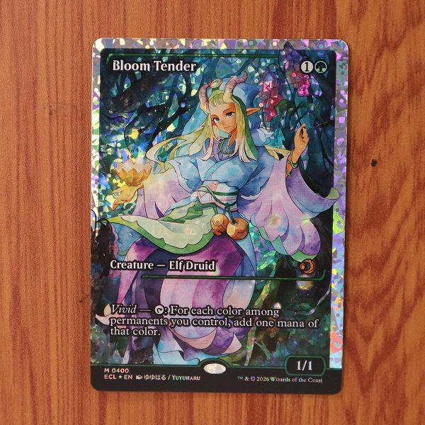 1x Mtg Proxy FOIL Bloom Tender #400 ECL Lorwyn Eclipsed Foil magic the gathering proxy mtg