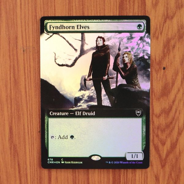 1x Mtg Proxy FOIL Fyndhorn Elves #678 CMR Commander Legends Foil magic the gathering proxy mtg