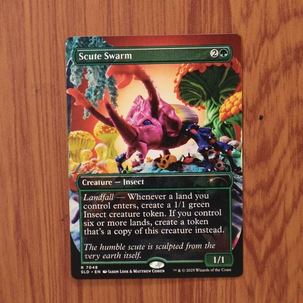 1x Mtg Proxy Scute Swarm #7048 SLD Secret Lair Drop