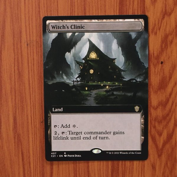 1x Mtg Proxy Witch&acirc;��s Clinic 407 C21 Commander 2021