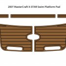 2007 MasterCraft X-STAR Swim Platform floor Pad Boat EVA Faux Foam Teak Deck EVA Boat Floor Mat