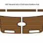 2007 MasterCraft X-STAR Swim Platform floor Pad Boat EVA Faux Foam Teak Deck EVA Boat Floor Mat