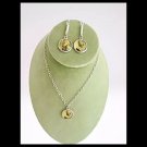 MARILYN MONROE necklace and earrings set with photo picture In gift pouch