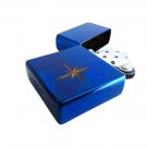 ZORRO ULTIMATE JUSTICE metal lighter Blue Ice Star Working ZORRO ULTIMATE JUSTICE metal lighter Blue Ice Star Working