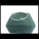 HOOK BRACELET in SILVER 800 rigid bangle bracelet In gift box HOOK BRACELET in SILVER 800 rigid bangle bracelet In gift box