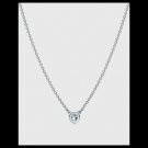 TIFFANY & CO sterling silver necklace Color by the Yard Aquamarine by Peretti TIFFANY & CO sterling silver necklace Color by the Yard Aquamarine by Peretti