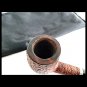 SAVINELLI Professor 104 Rusticated pipe with ring in Sterling Silver 925 Made in Italy