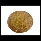 Carboneria Barcelona 2261 Masonic Spanish plaque in brass Original 1900s