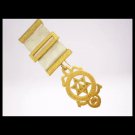 MASONIC bronze BADGE PIN Royal Arch Masons with Salomon seal 1928