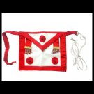 MASONIC LEATHER APRON Grand Master masonry 1970s Italy East Lodge