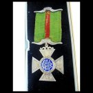 Silver MASONIC BADGE pin medal in SILVER 800 Alexandra Lodge