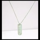 MORELLATO silver chain with pendant in steel & natural diamond CULT Italy MORELLATO silver chain with pendant in steel & natural diamond CULT Italy