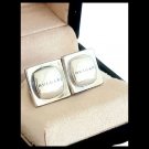 BULGARI CUFFLINKS in Sterling SILVER 925 Original cuff links in gift box