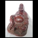 BUDDHA big statue wood sculpture hand made Original hand carved 1970s